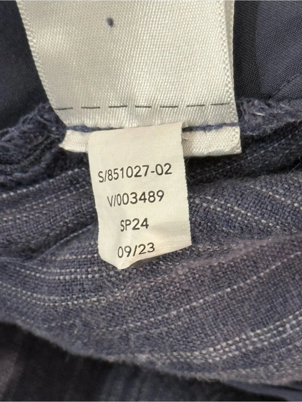 Athleta Navy Blue Drawstring Elastic Waist Jogger Pants - Picture 13 of 13